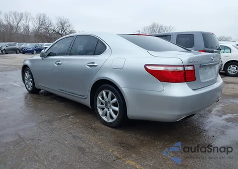 2008 Lexus Ls 460 from USA, damaged, VIN JTHBL46F385076912